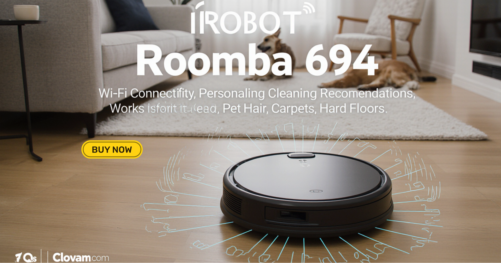 iRobot Roomba 694 Robot Vacuum Wi Fi Connectivity Personalized Cleaning scaled