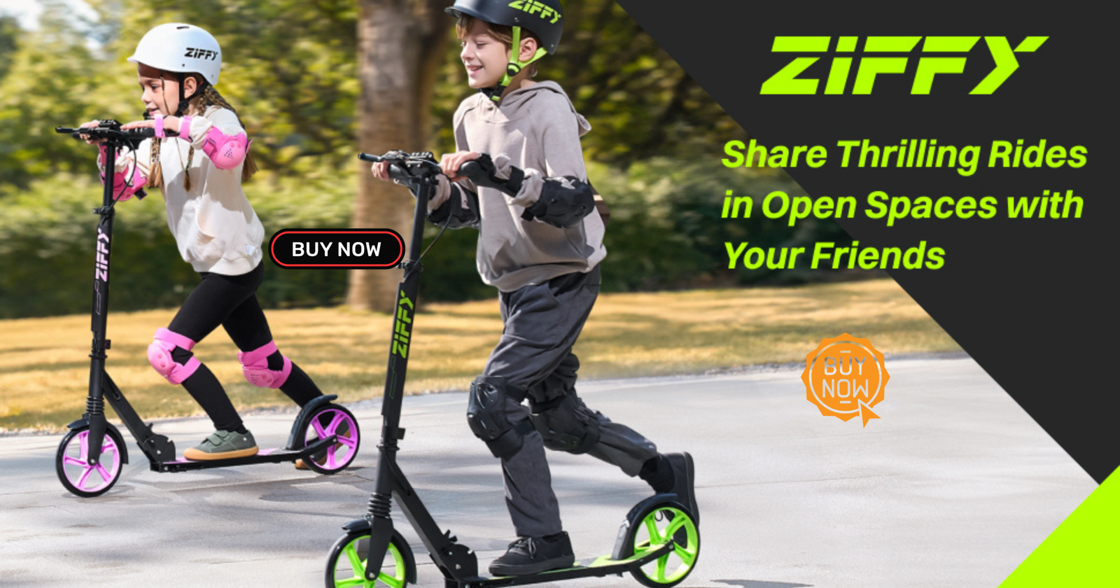 ZIFFY Kids Kick Scooter scaled