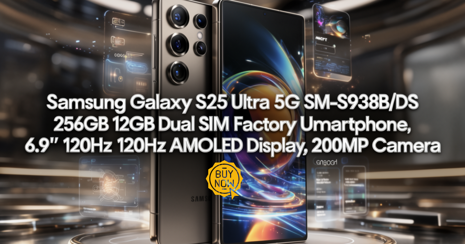 Samsung Galaxy S25 Ultra 5G SM S938BDS scaled