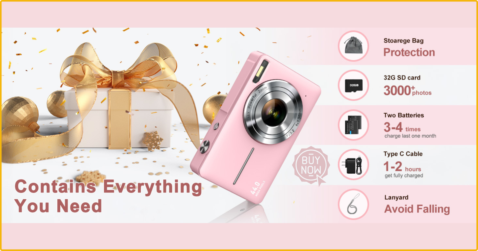 Potential with the Pink Digital Vlogging Camera scaled