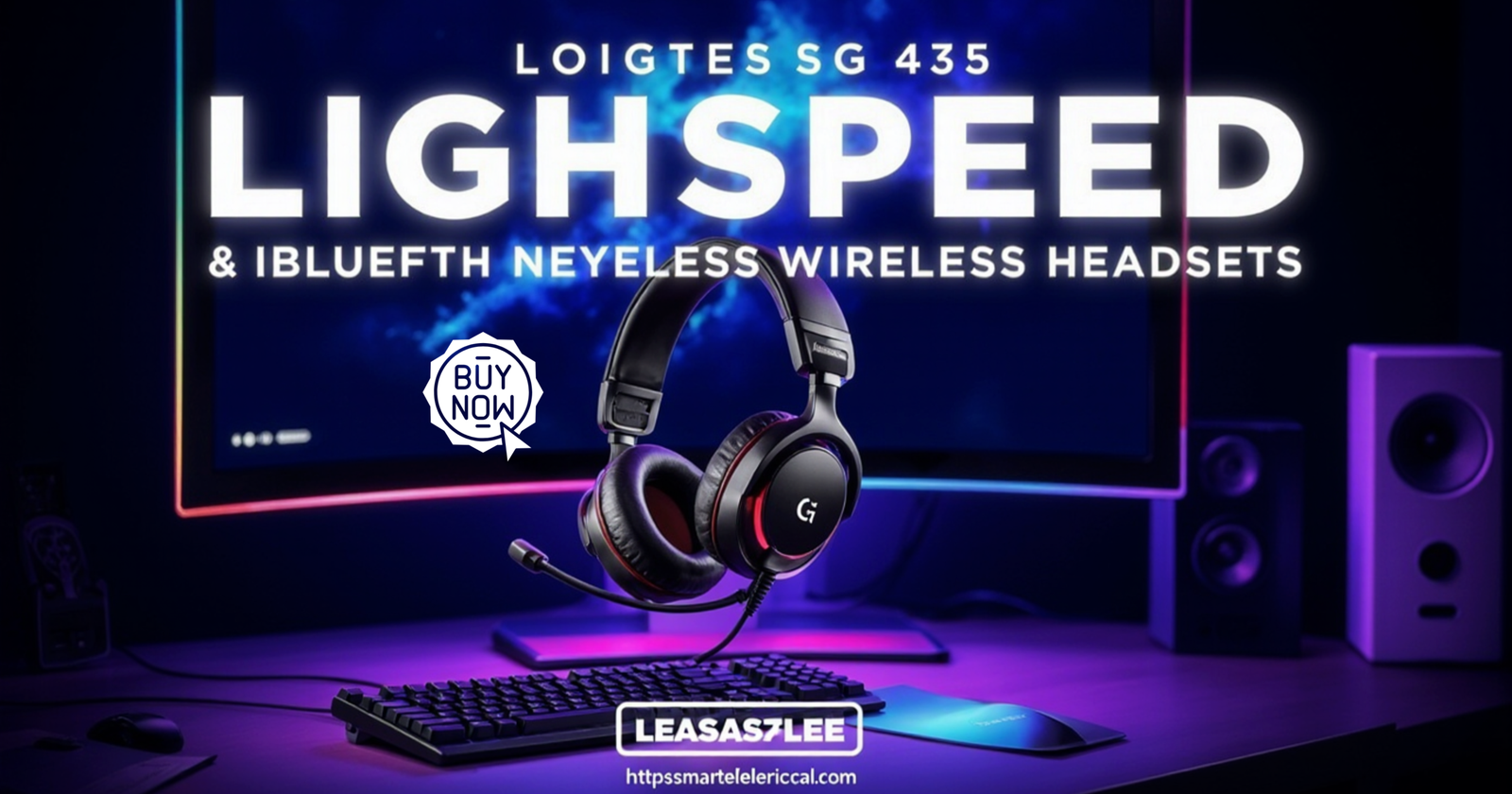 Logitech G435 Wireless Gaming Headset scaled