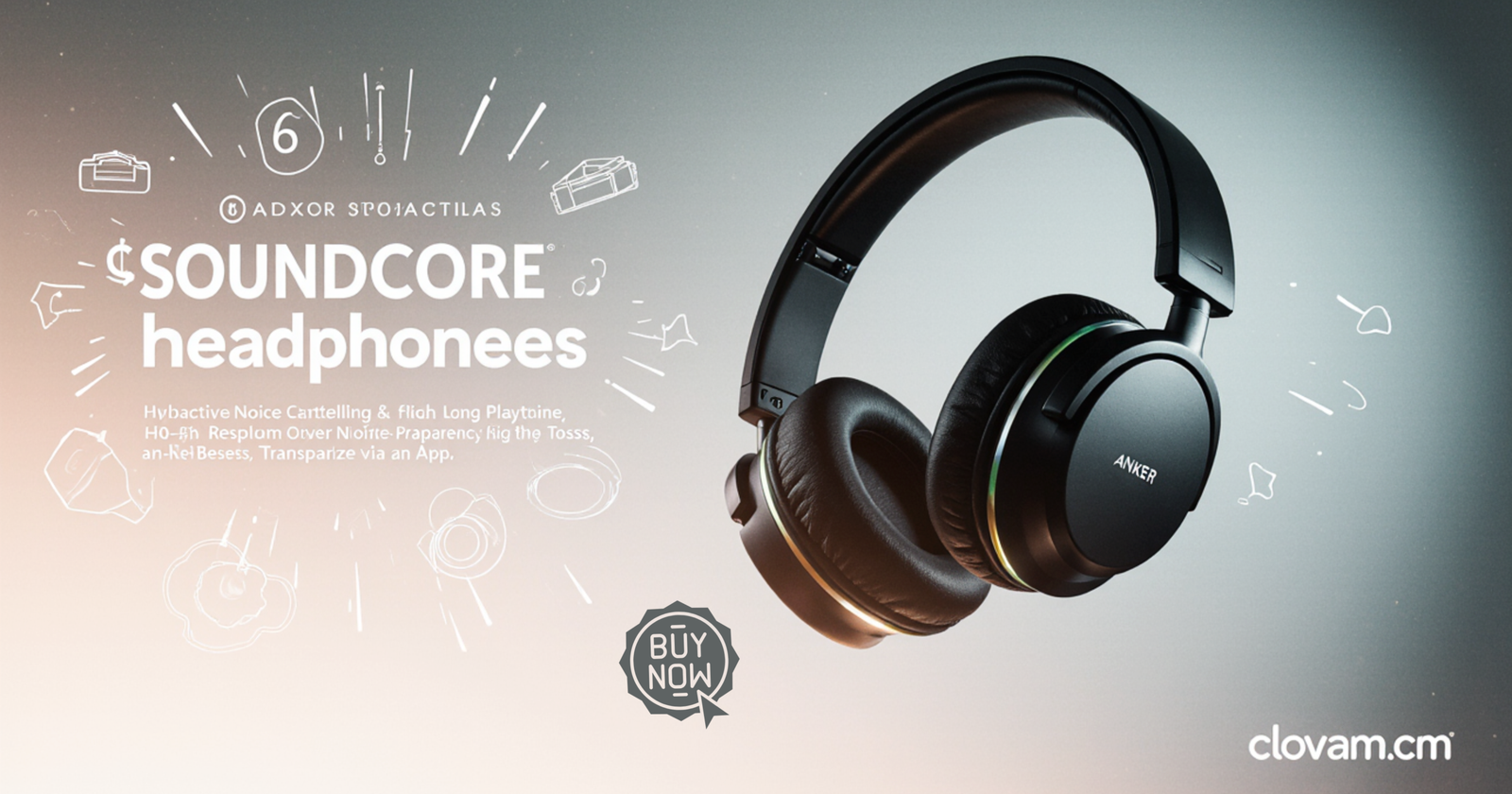 Soundcore Q20i Hybrid Active Noise Cancelling scaled